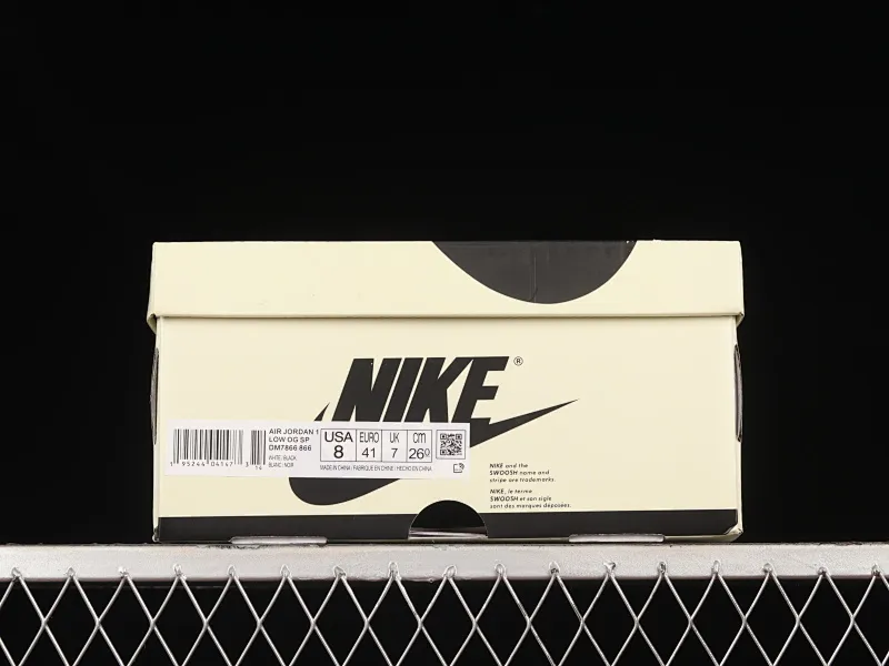 All Categories Air Jordan Jordan Series Basketball Shoes Air Jordan 1 Low Travis Scott x Air Jordan 1 Low OG AJ1 Joe 1 Reversed Overhook Joint Style Casual Sports Basketball Shoes DM7866-866